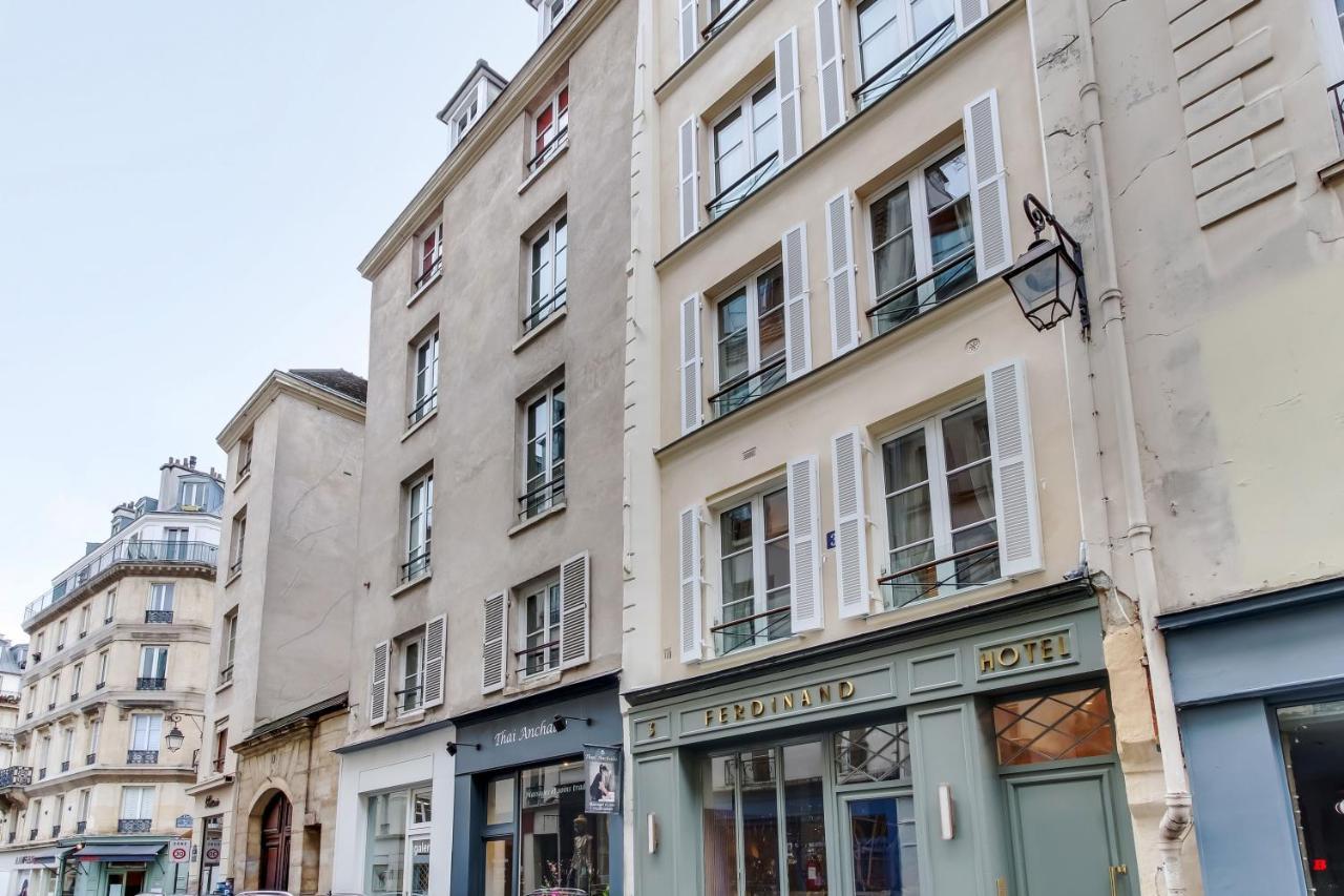 Pick A Flat'S - A Bedroom In Le Marais Paris Ngoại thất bức ảnh
